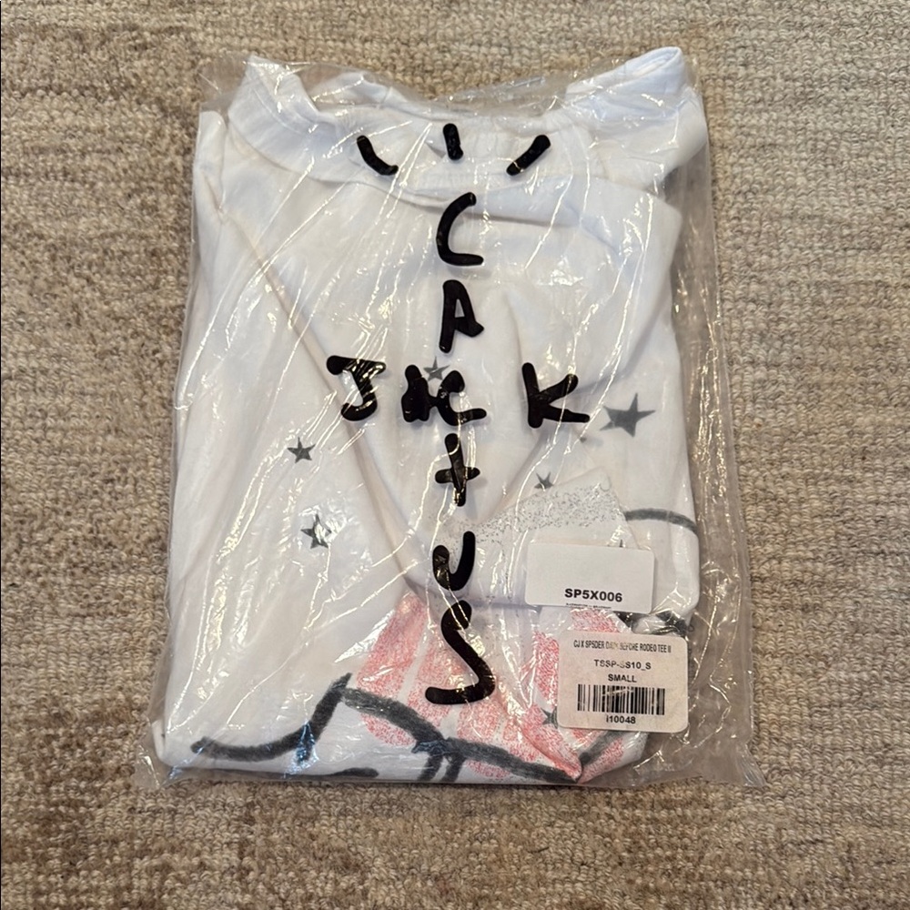 Travis Scott White Cactus Jack Short Sleeve Tee